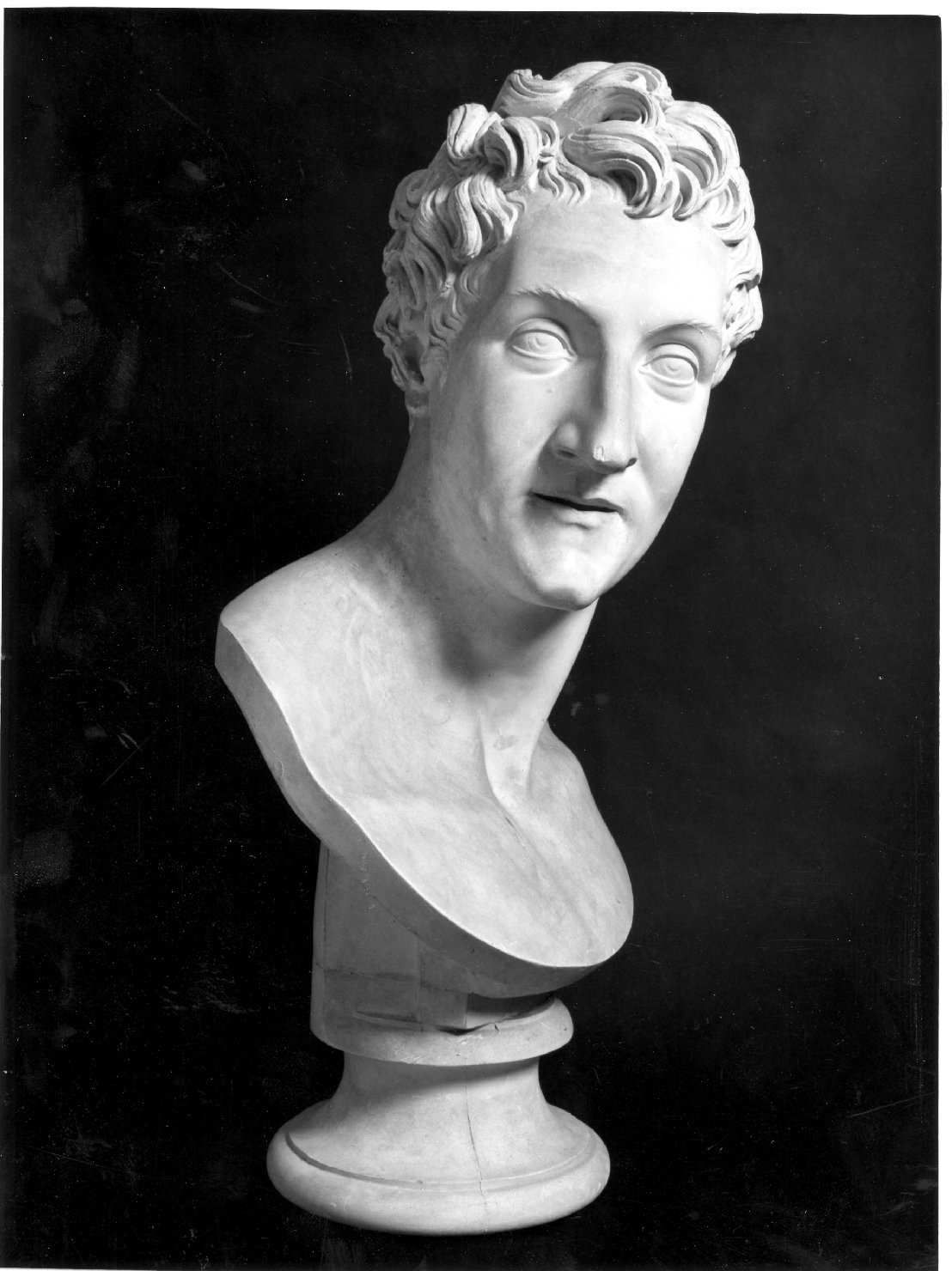 busto ritratto d'uomo (busto, opera isolata) di Canova Antonio (secc. XVIII/ XIX)