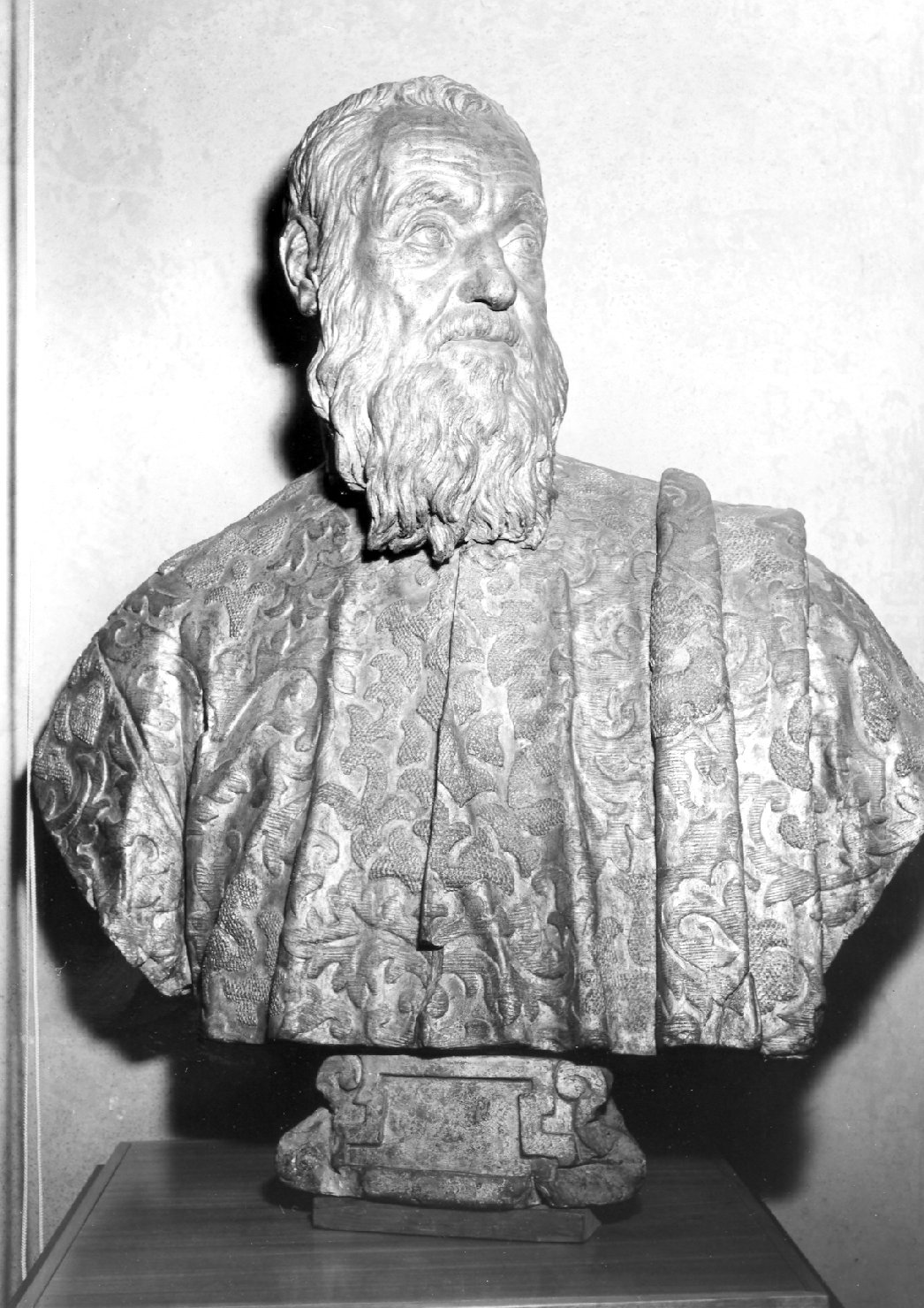 ritratto di Tommaso Rangone, busto ritratto d'uomo (busto) di Vittoria Alessandro (secc. XVI/ XVII)