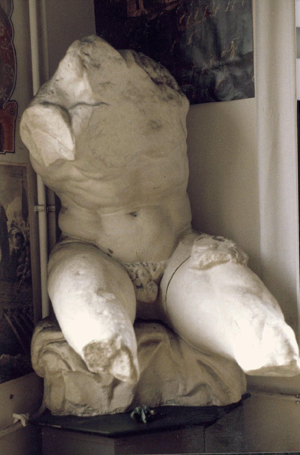 torso del Belvedere, busto di uomo (statua) - ambito veneto (sec. XIX)