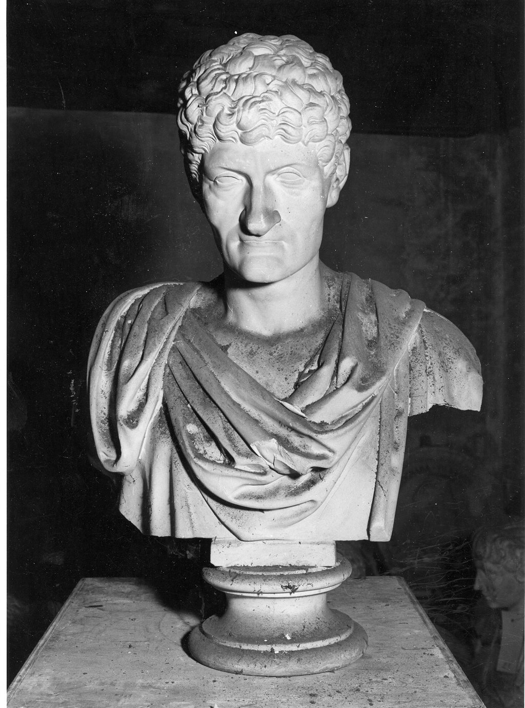 Giannantonio Selva, busto ritratto d'uomo (busto, opera isolata) di De Martini Jacopo (secc. XVIII/ XIX)