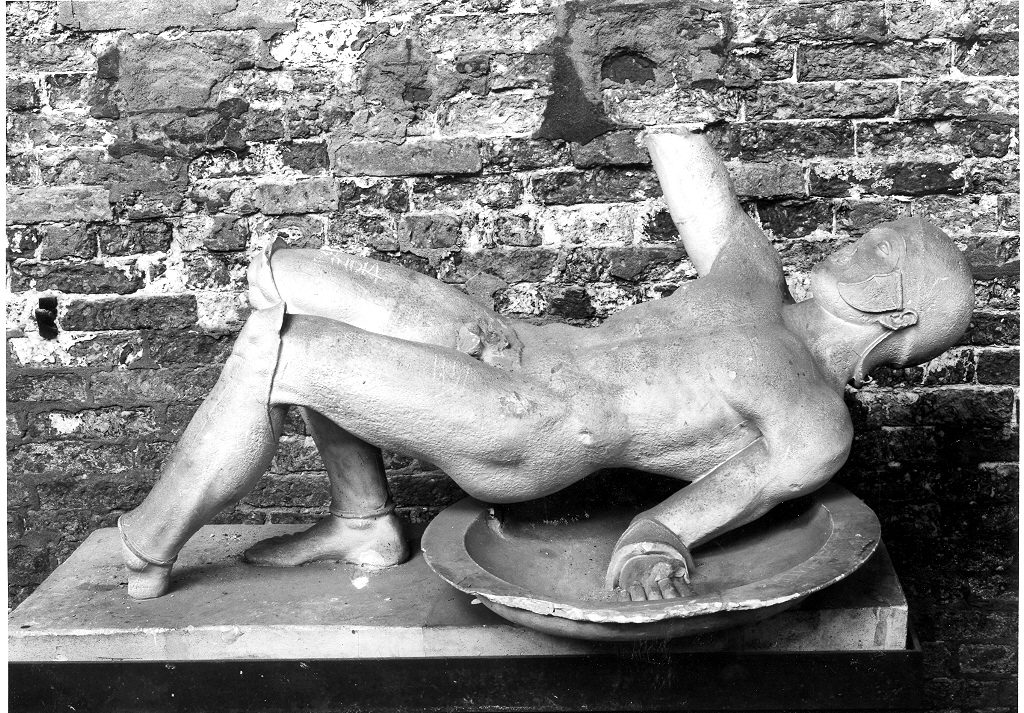 guerriero (calco di scultura, opera isolata) - ambito greco (sec. XIX)