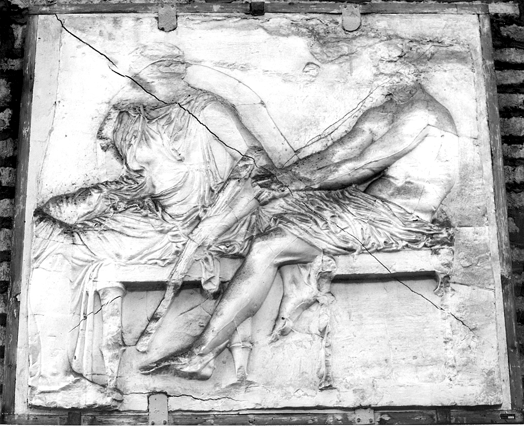 figure maschili (calco di scultura, opera isolata) - ambito romano (sec. XIX)