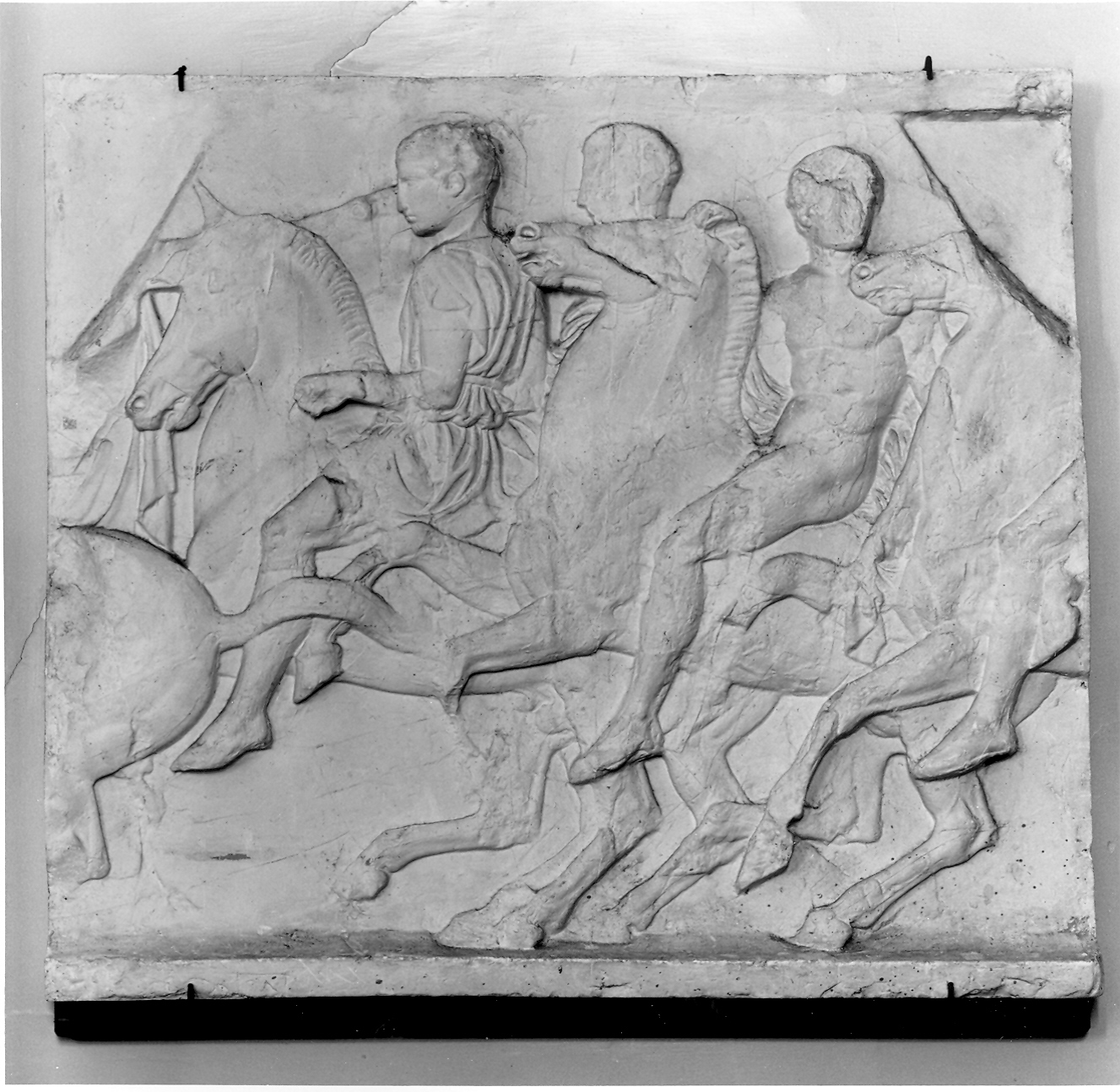 cavalieri (calco di scultura, opera isolata) - ambito romano (sec. XIX)
