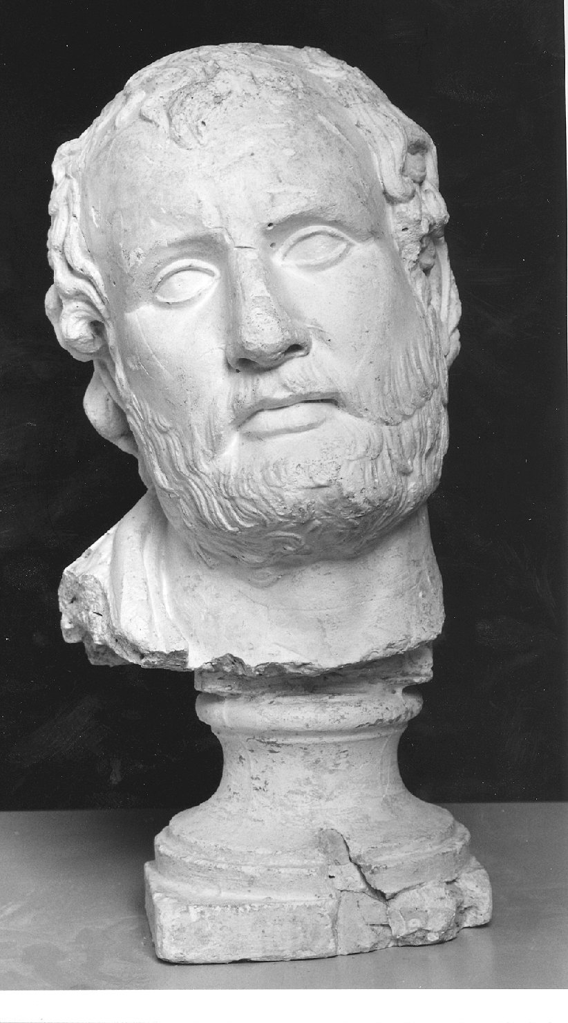 Demostene (calco di scultura, opera isolata) - ambito greco (sec. XIX)