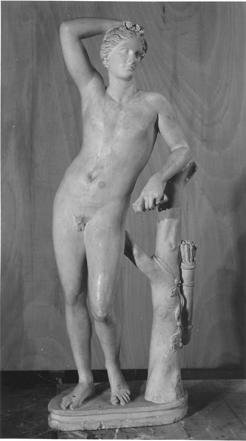 giovane nudo (statua, opera isolata) - ambito greco (sec. XIX)