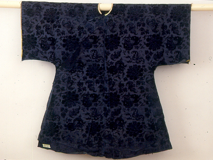 fiori (abito, opera isolata) - manifattura cinese (sec. XIX)