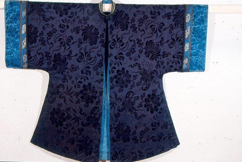 fiori (abito, opera isolata) - manifattura cinese (sec. XIX)