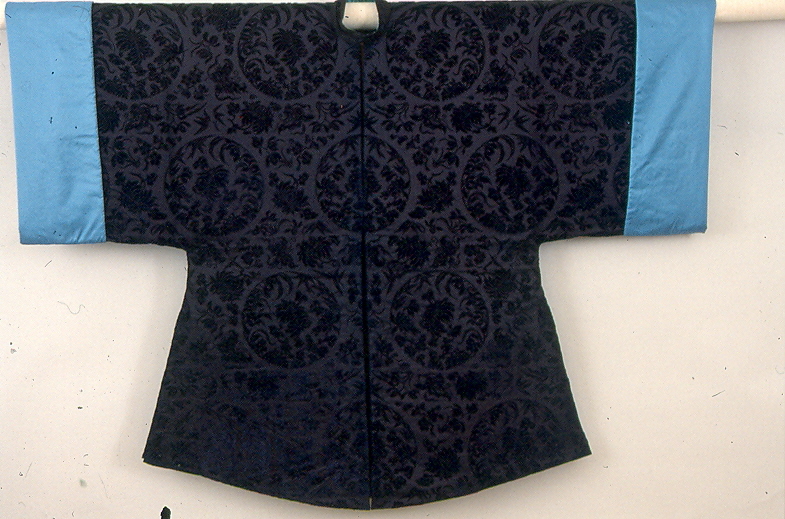 fiori (abito, opera isolata) - manifattura cinese (sec. XIX)