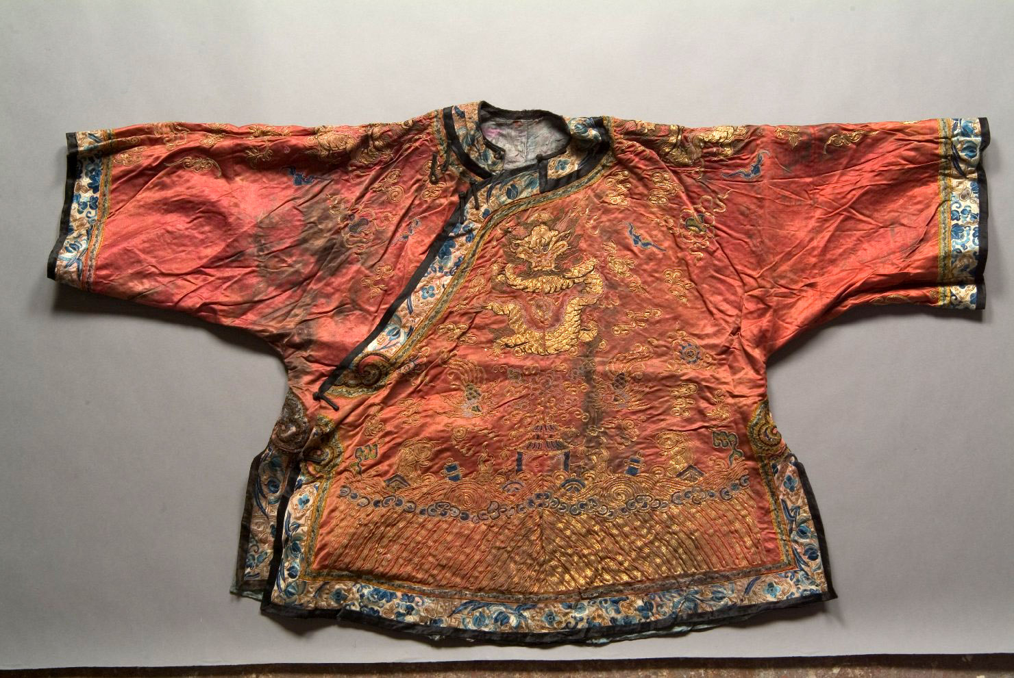 motivi decorativi (abito, opera isolata) - manifattura cinese (sec. XIX)