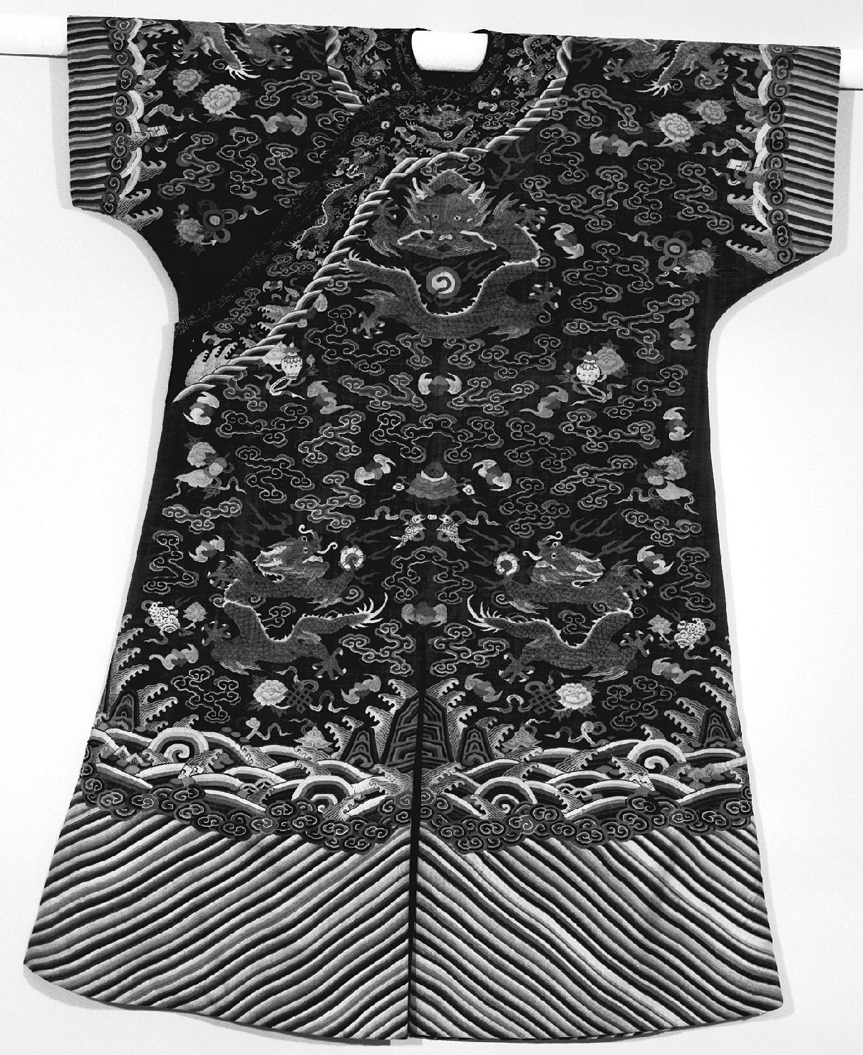 motivi decorativi (abito, opera isolata) - manifattura cinese (secc. XVII/ XX)