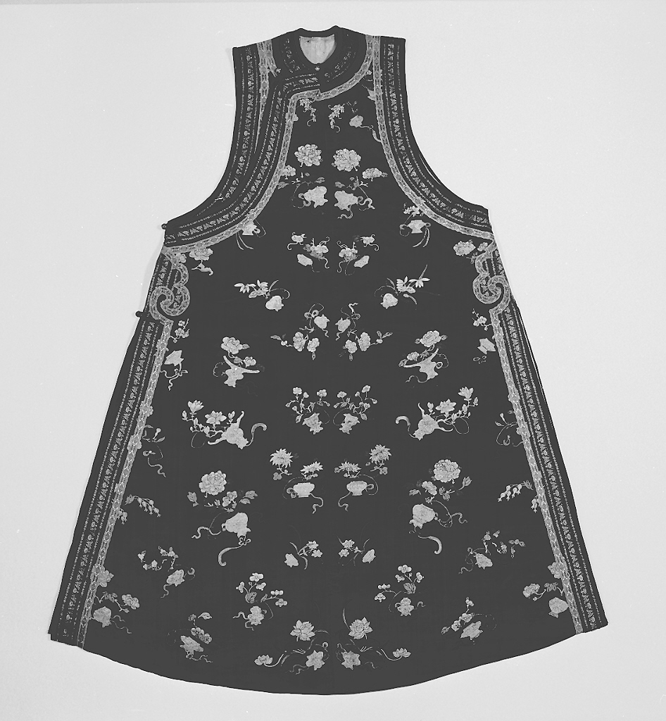 fiori (abito, opera isolata) - manifattura cinese (secc. XVII/ XX)