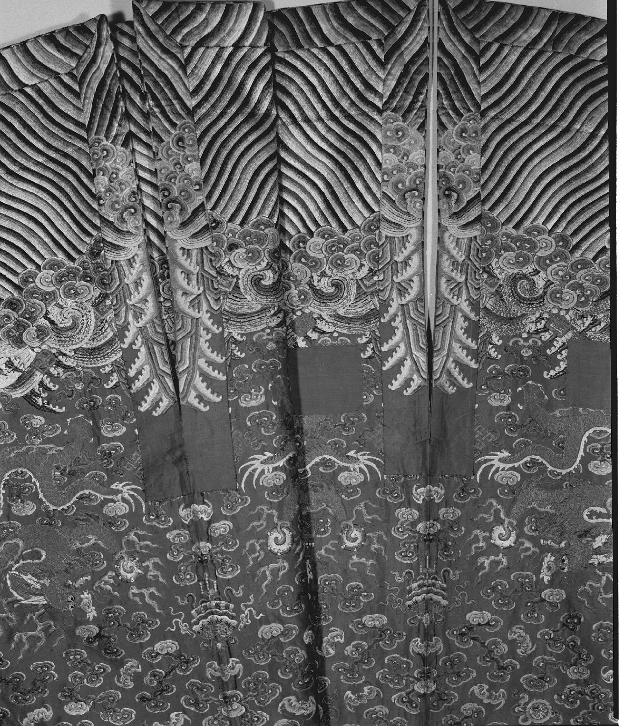 motivi decorativi (abito, opera isolata) - manifattura cinese (secc. XVII/ XX)