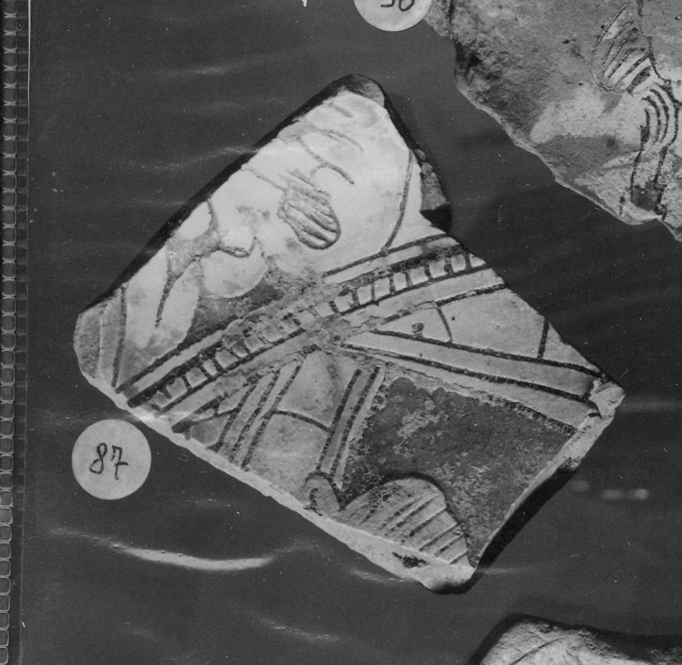 piatto, frammento - ambito veneto (secc. XV/ XVI)