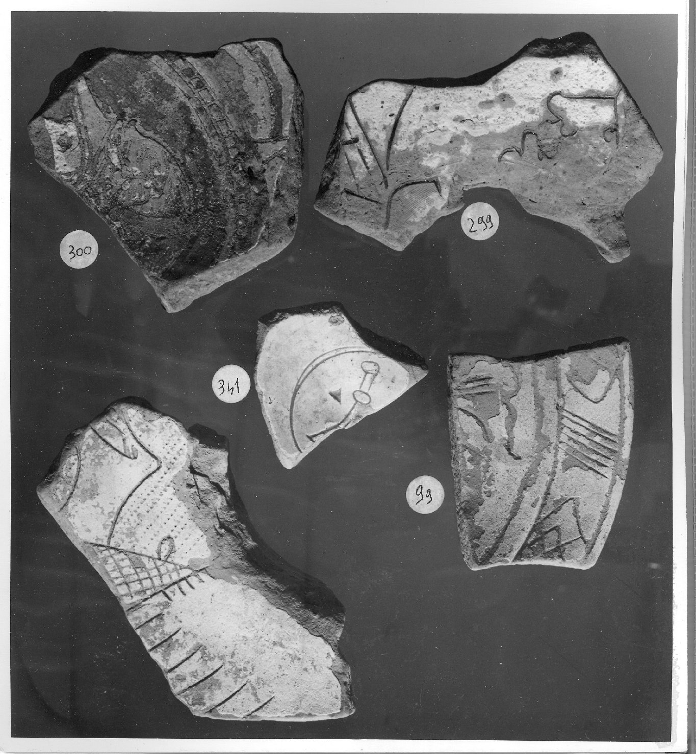 piatto, frammento - ambito veneto (secc. XV/ XVI)