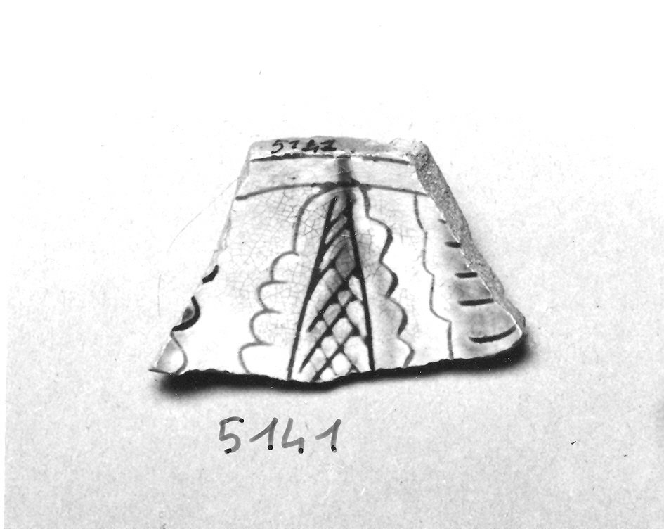 scodella, frammento - ambito veneto (fine sec. XIV)