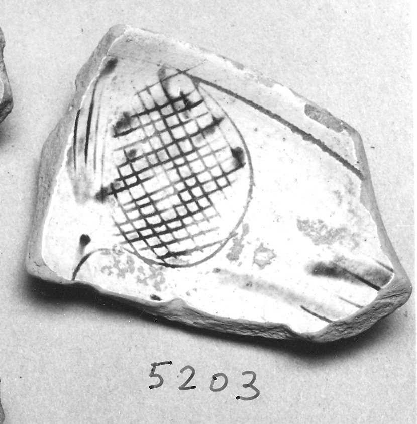 scodella, frammento - ambito veneto (metà sec. XV)