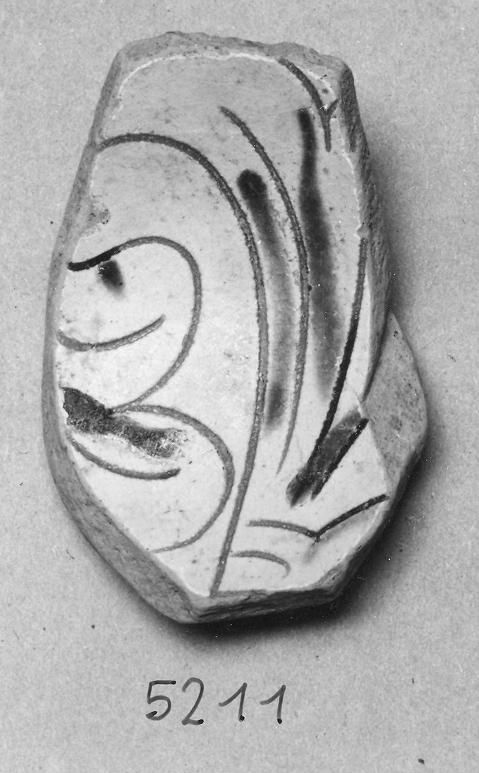 scodella, frammento - ambito veneto (fine/inizio secc. XIV/ XV)