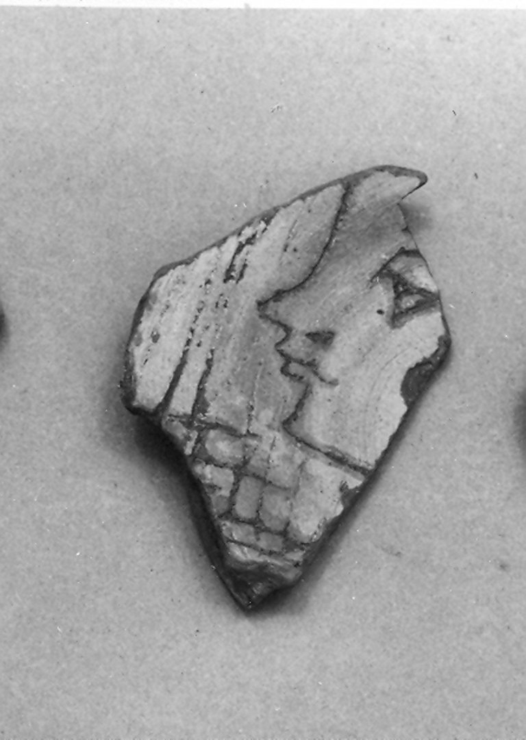 piatto, frammento - ambito veneto (seconda metà sec. XVI)