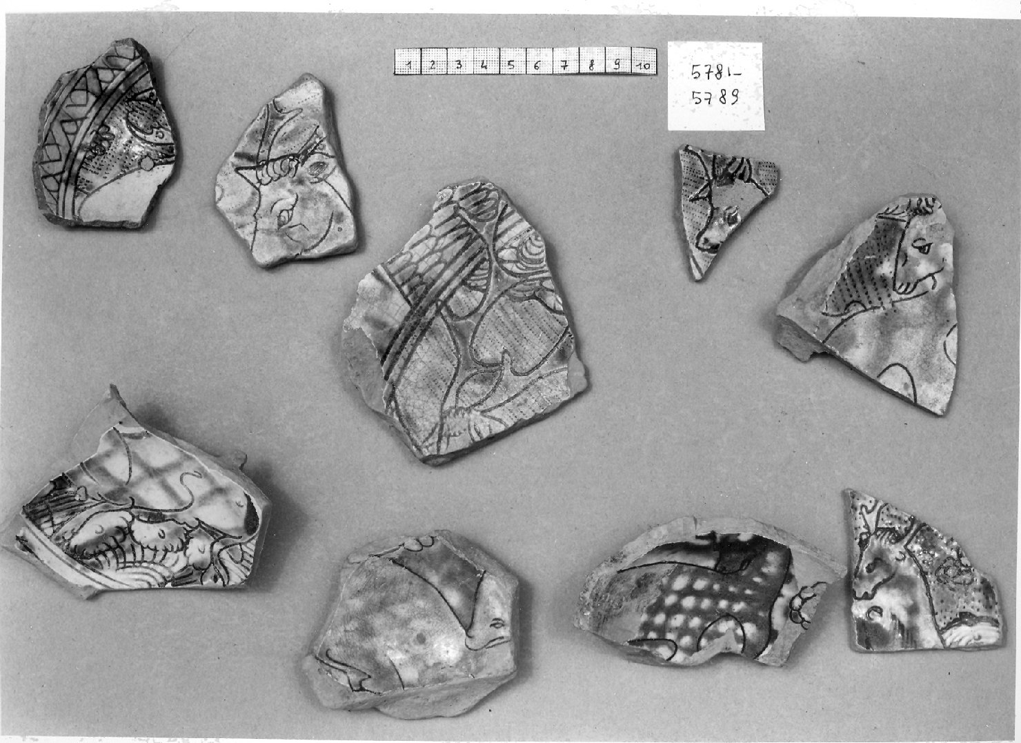 scodella, frammento - ambito veneto (prima metà sec. XVI)