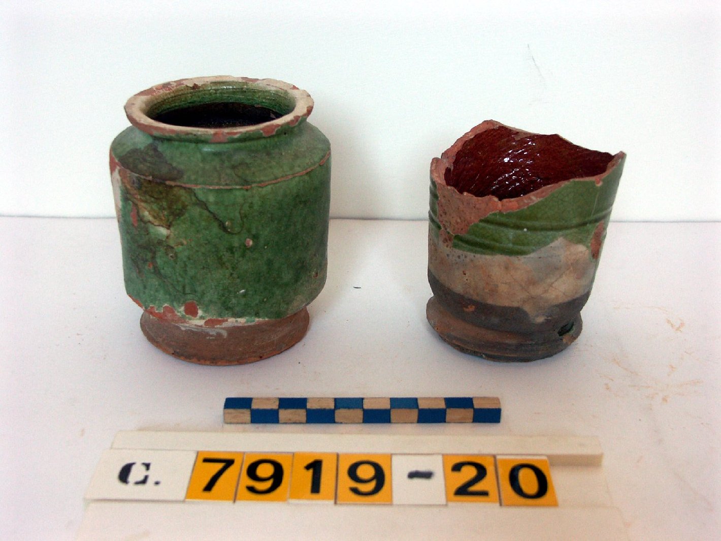 motivi decorativi (alberello, frammento) - ambito veneto (secc. XVI/ XVII)