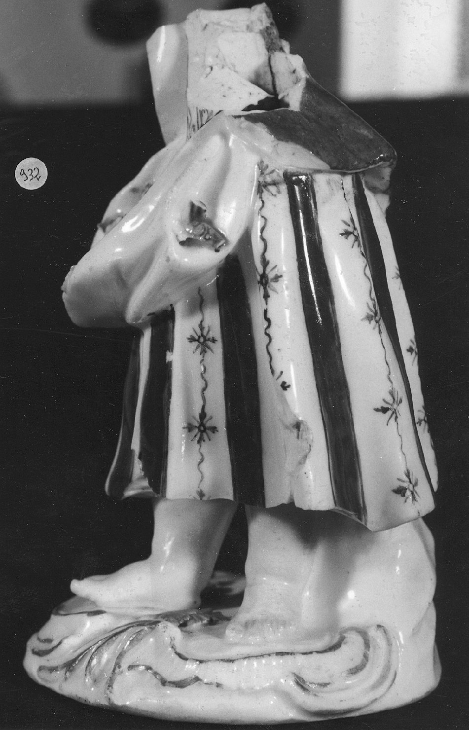 motivi decorativi (statuetta, frammento) - ambito veneto (secc. XV/ XVI)