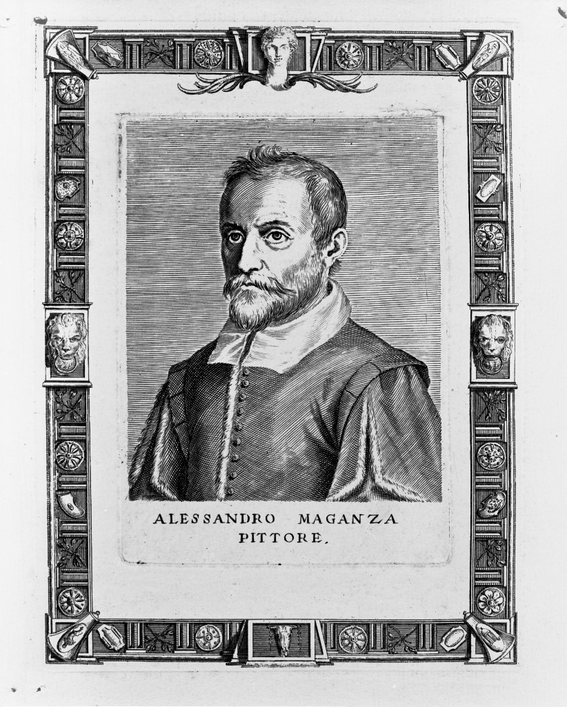 ritratto d'uomo (stampa, stampa composita) di Piccini Giacomo (attribuito) (metà sec. XVII)