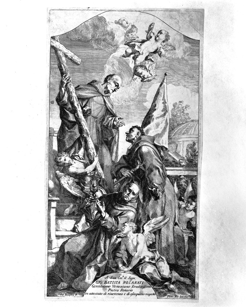 Santi (stampa, stampa composita) di Rotari Pietro, Balestra Antonio (sec. XVIII)