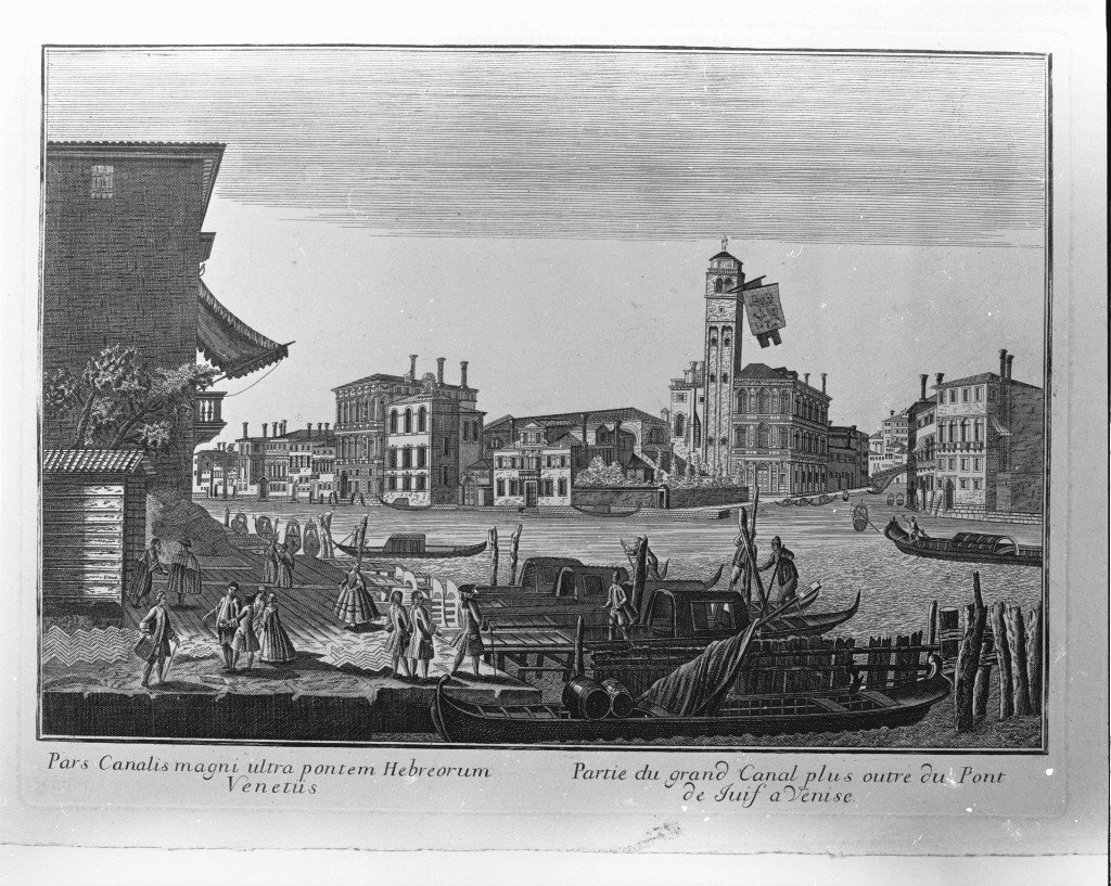 veduta del Canal Grande a San Geremia (stampa) di Marieschi Michele (seconda metà sec. XVIII)