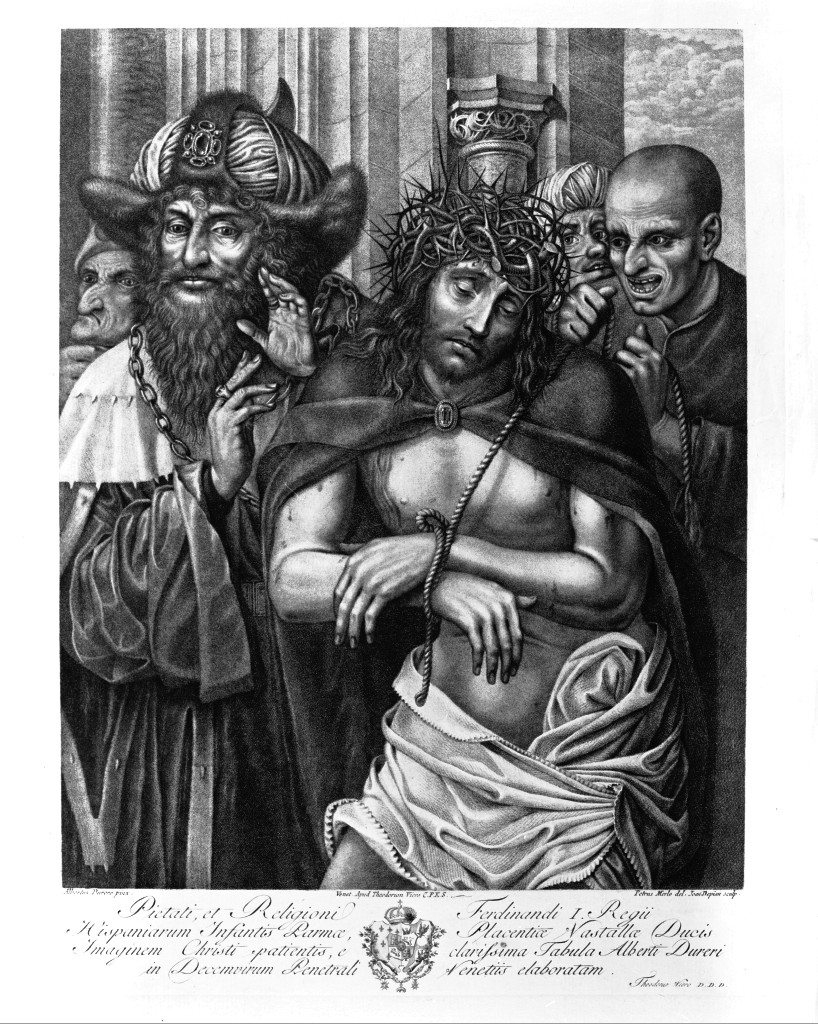 Ecce Homo, Ecce Homo (stampa) di Pian Giovanni Maria (seconda metà sec. XVIII)