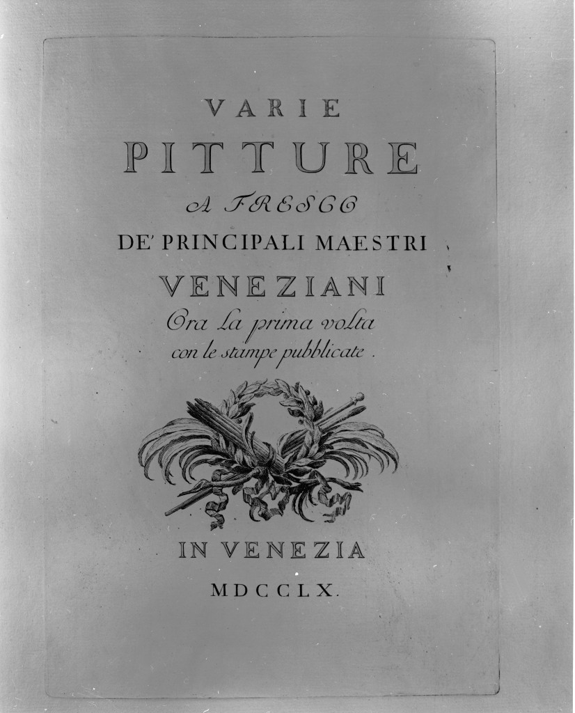 iscrizione (stampa, elemento d'insieme) di Zanetti Anton Maria (attribuito) (sec. XVIII)