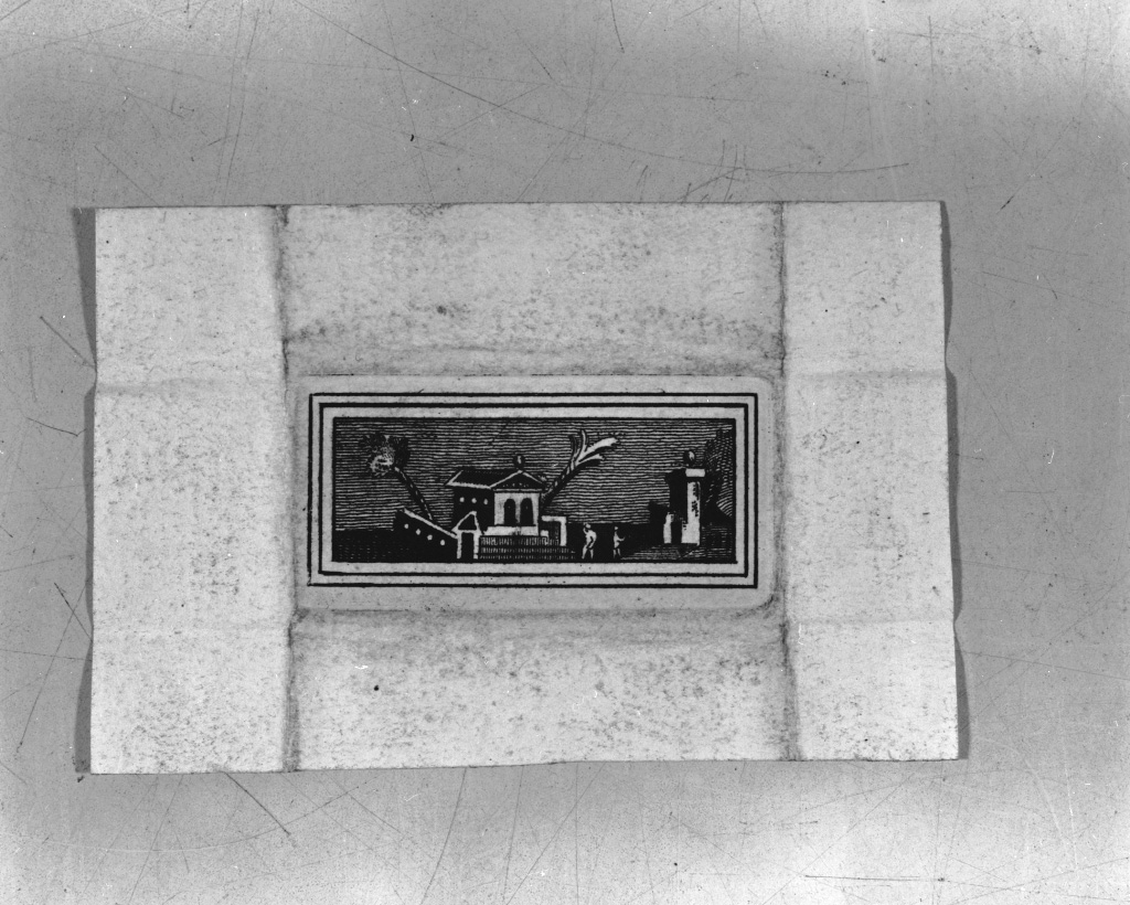 architettura (stampa, elemento d'insieme) - ambito veneziano (sec. XVIII)