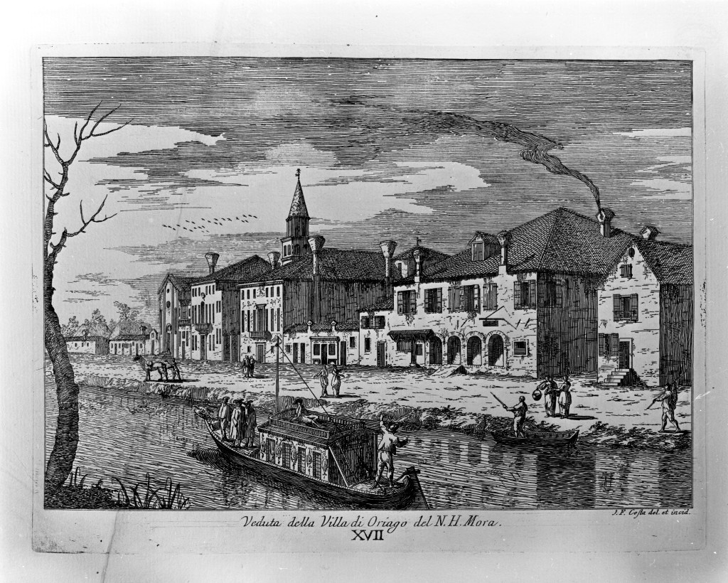 veduta di un palazzo (stampa, serie) di Costa Giovan Francesco (sec. XVIII)