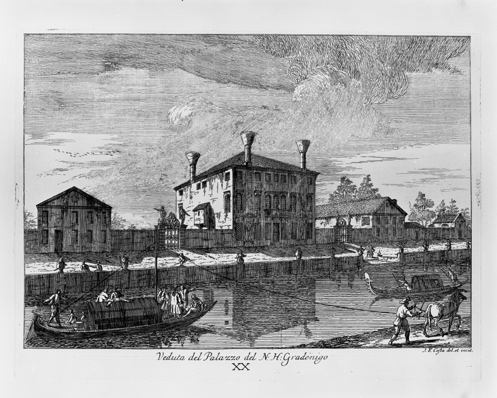 veduta di un palazzo (stampa, serie) di Costa Giovan Francesco (sec. XVIII)