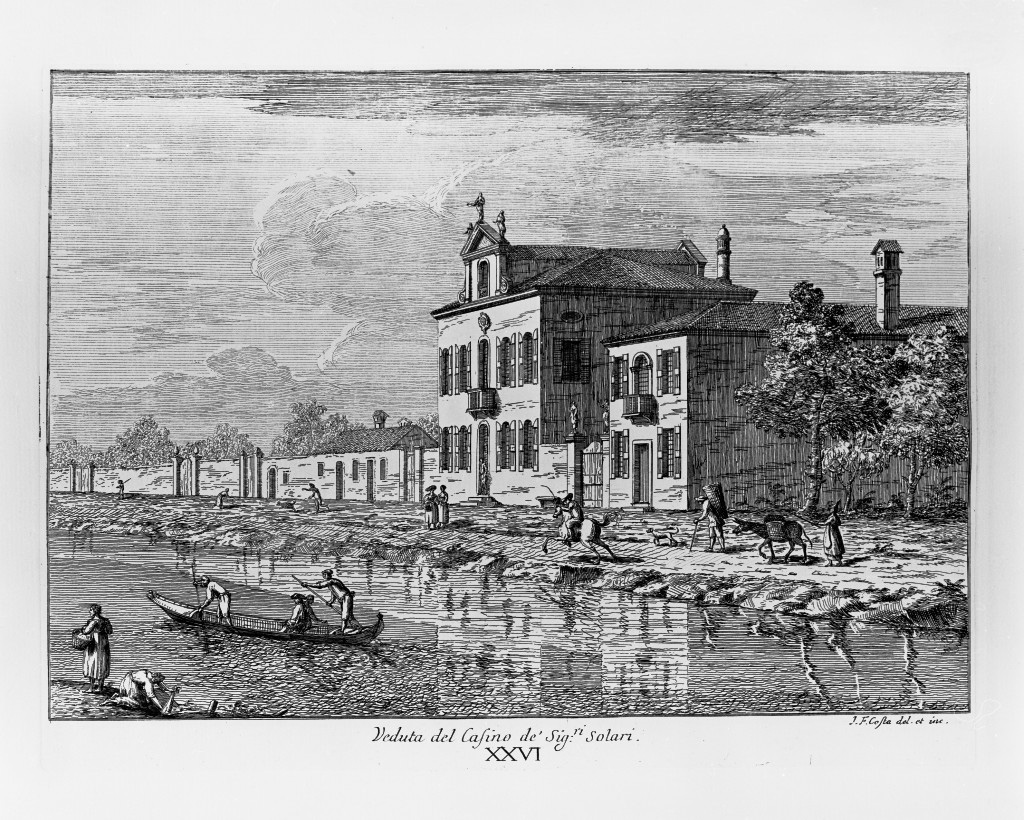 veduta di un palazzo (stampa, serie) di Costa Giovan Francesco (sec. XVIII)