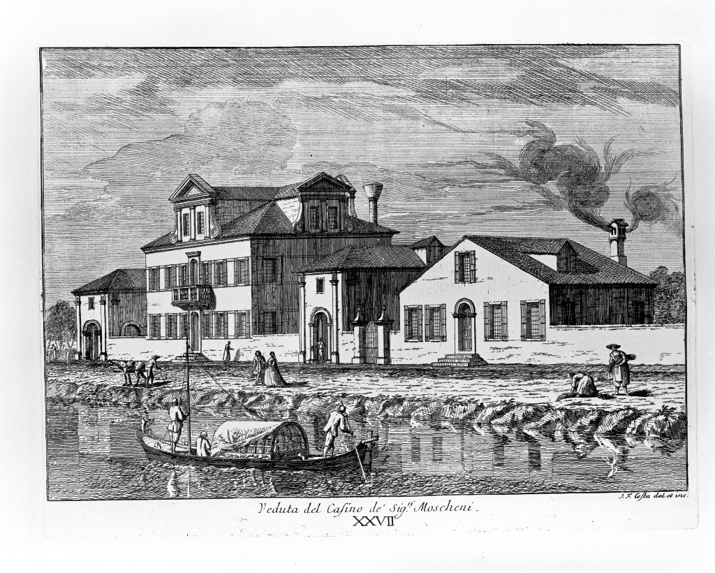 veduta di un palazzo (stampa, serie) di Costa Giovan Francesco (sec. XVIII)