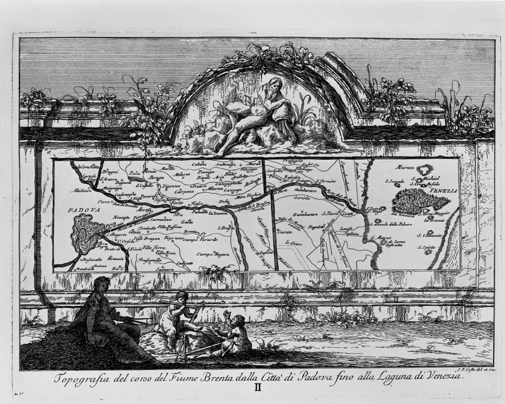 veduta di un palazzo (stampa, serie) di Costa Giovan Francesco (sec. XVIII)