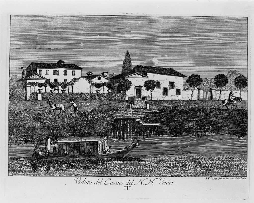 veduta di un palazzo (stampa, serie) di Costa Giovan Francesco (sec. XVIII)