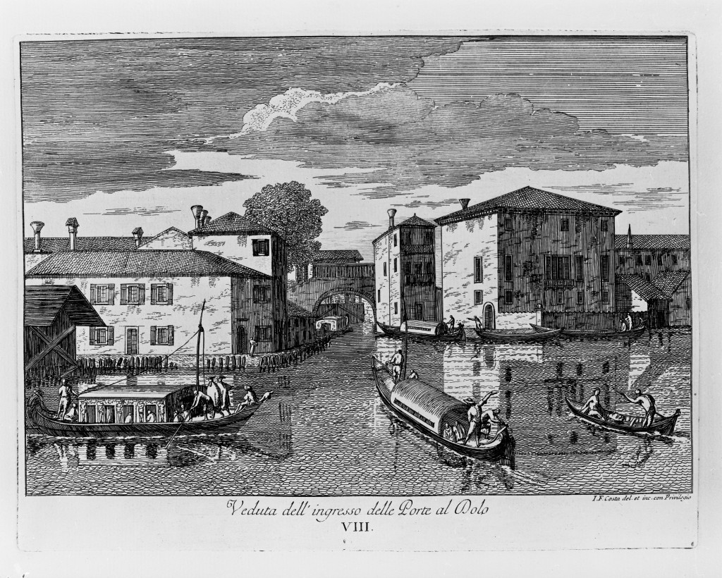 veduta di un palazzo (stampa, serie) di Costa Giovan Francesco (sec. XVIII)