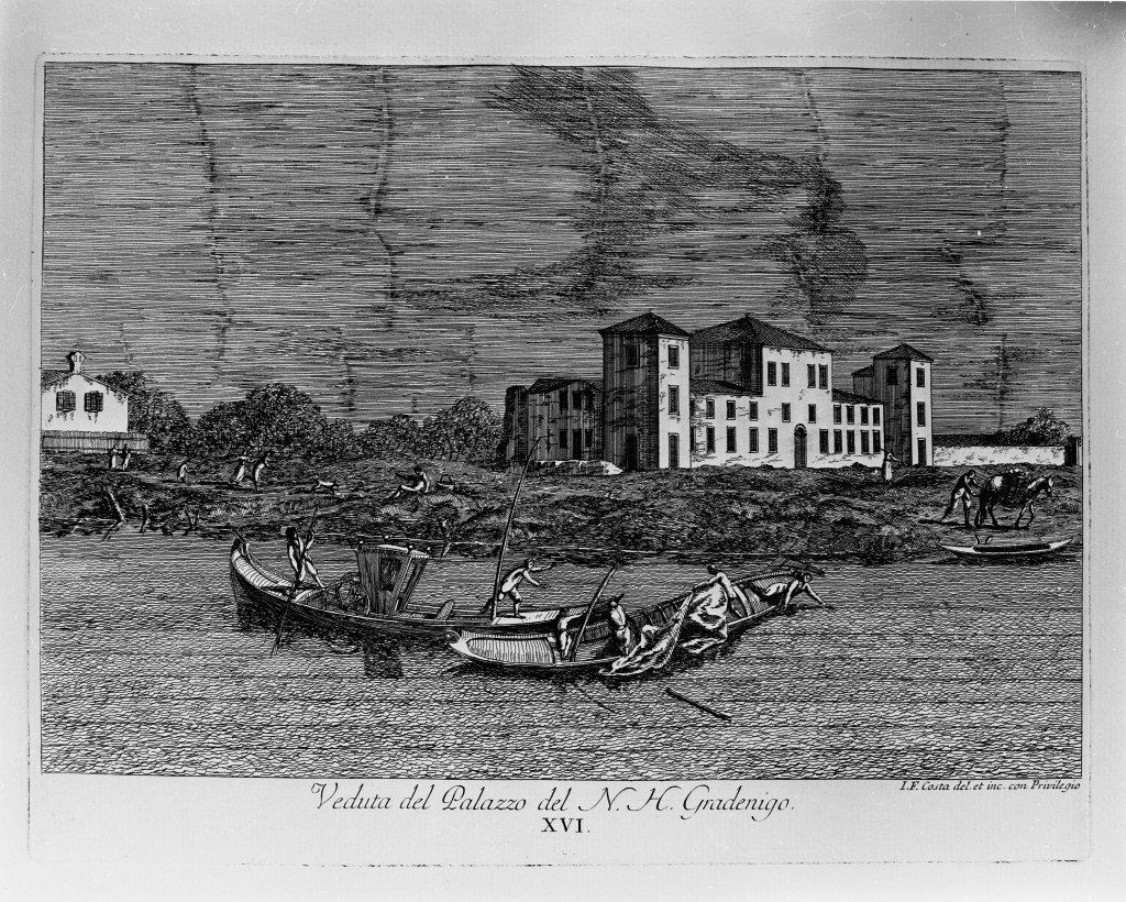 veduta di un palazzo (stampa, serie) di Costa Giovan Francesco (sec. XVIII)