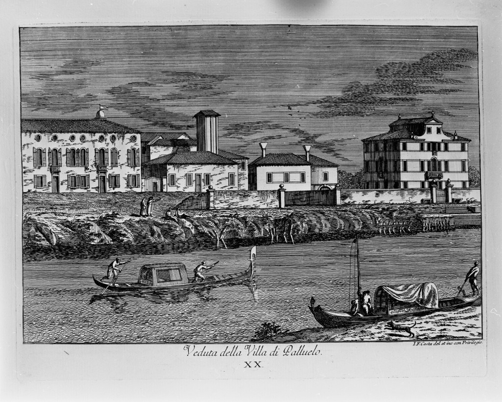 veduta di un palazzo (stampa, serie) di Costa Giovan Francesco (sec. XVIII)