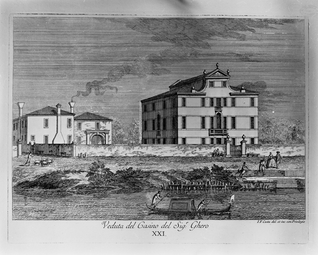 veduta di un palazzo (stampa, serie) di Costa Giovan Francesco (sec. XVIII)