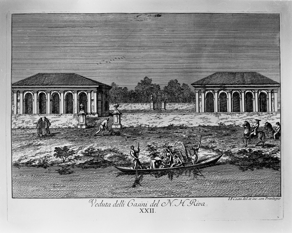 veduta di un palazzo (stampa, serie) di Costa Giovan Francesco (sec. XVIII)