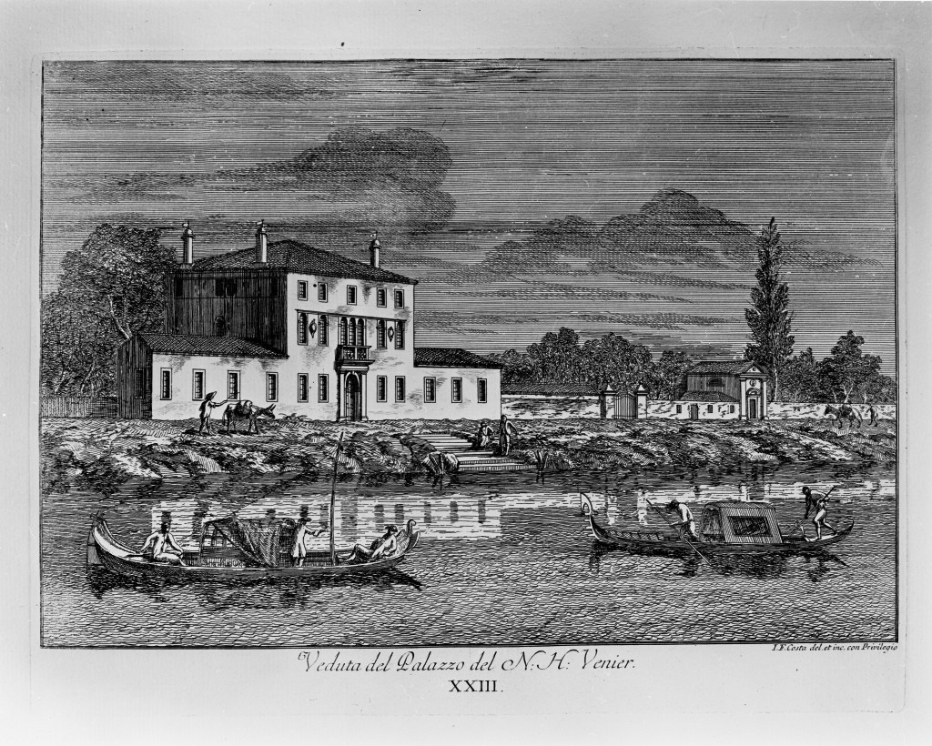 veduta di un palazzo (stampa, serie) di Costa Giovan Francesco (sec. XVIII)