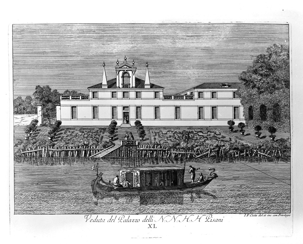 veduta di un palazzo (stampa, serie) di Costa Giovan Francesco (sec. XVIII)