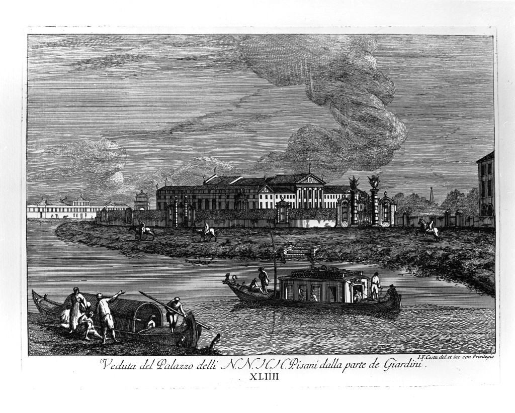 veduta di un palazzo (stampa, serie) di Costa Giovan Francesco (sec. XVIII)
