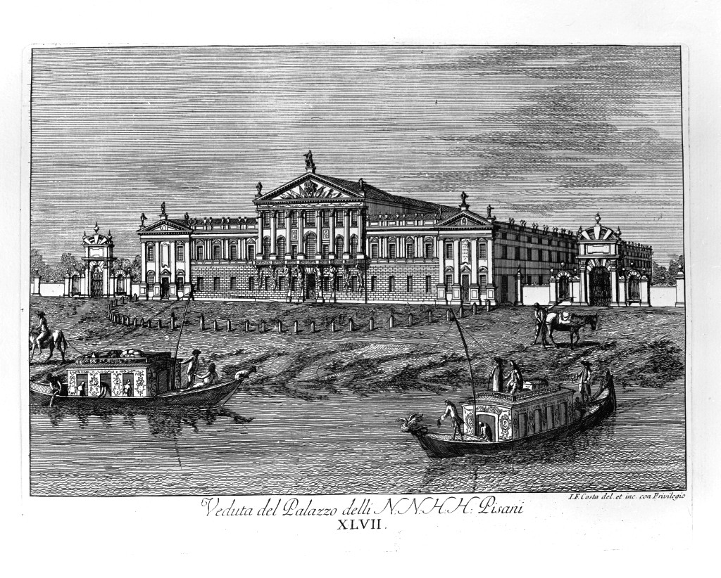 veduta di un palazzo (stampa, serie) di Costa Giovan Francesco (sec. XVIII)