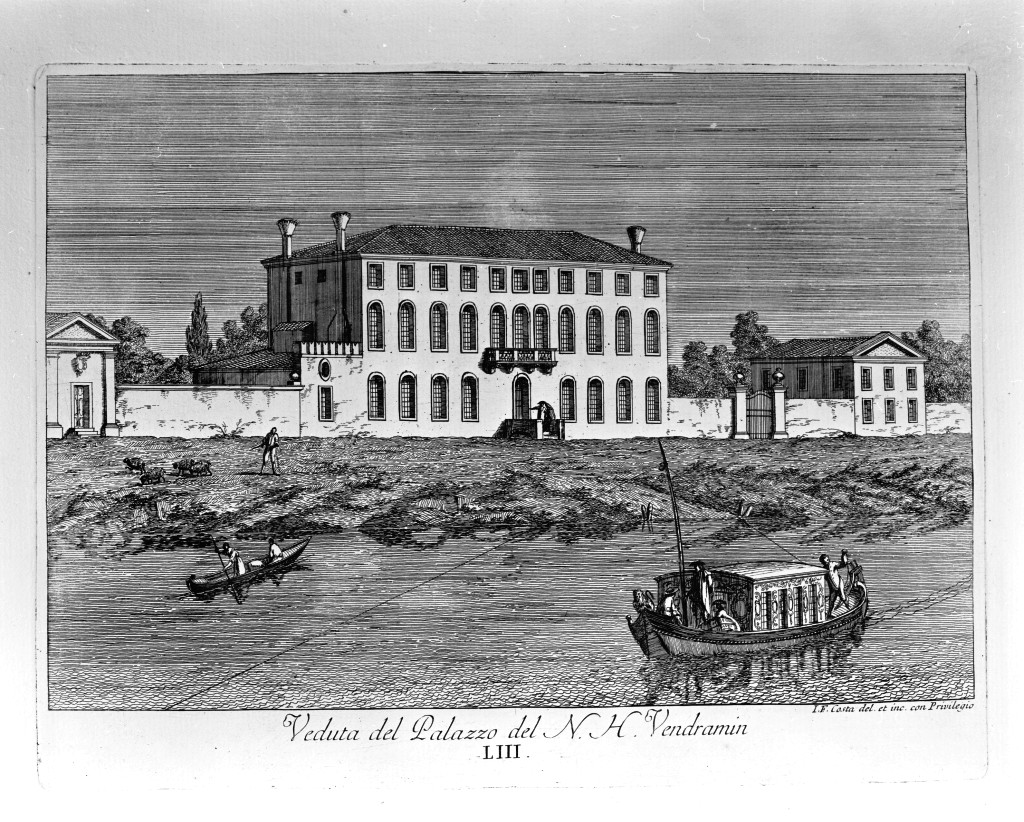 veduta di un palazzo (stampa, serie) di Costa Giovan Francesco (sec. XVIII)