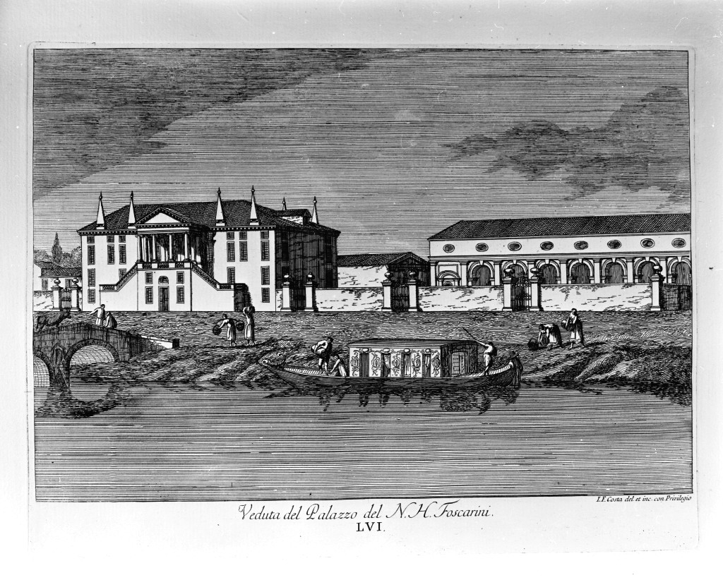 veduta di un palazzo (stampa, serie) di Costa Giovan Francesco (sec. XVIII)