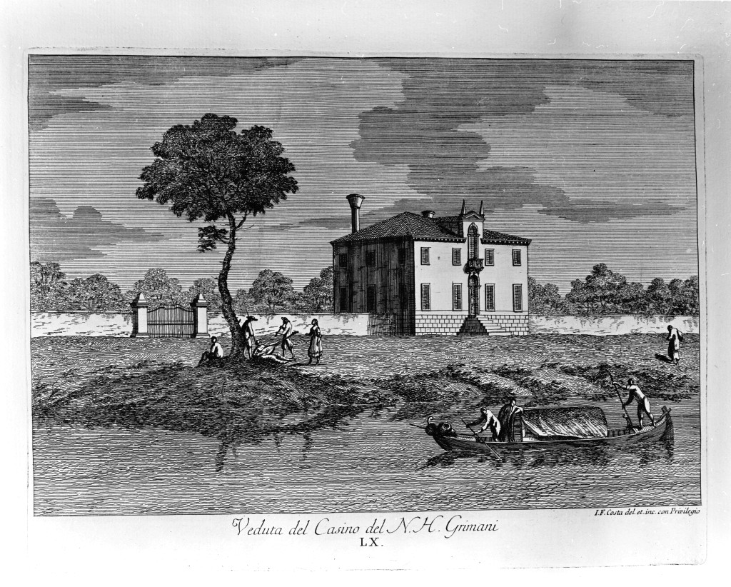veduta di un palazzo (stampa, serie) di Costa Giovan Francesco (sec. XVIII)