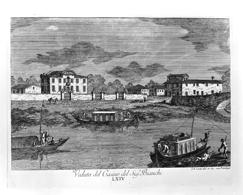 veduta di un palazzo (stampa, serie) di Costa Giovan Francesco (sec. XVIII)